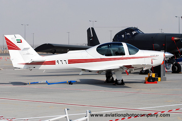 UAE Air Force Grob G.115T 966 at the Dubai Airshow (2013)