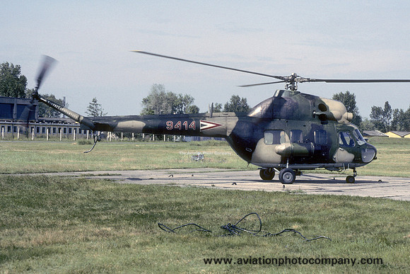 Hungarian Air Force Mil Mi-2 9414 (1991)