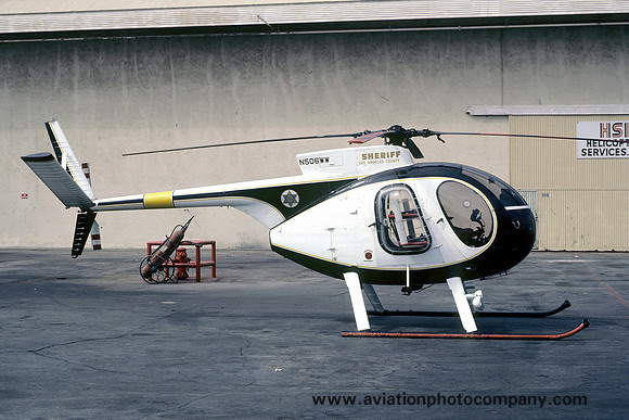Los Angeles County Sheriff Hughes 369HS (MD-500C) N506WW (1980)