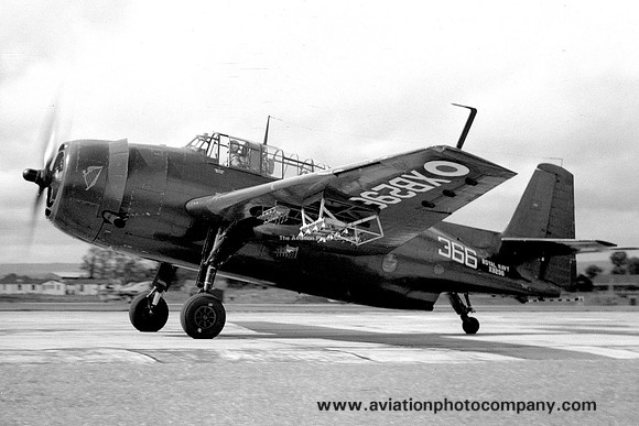 Royal Navy 815 Squadron Grumman Avenger AS.4 XB298/366 (1954)