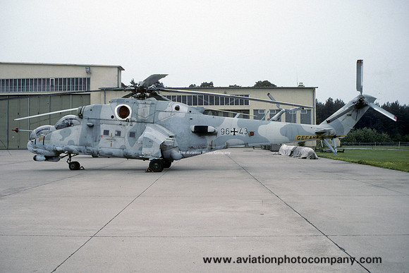 German Air Force Mil Mi-24P 96+43
