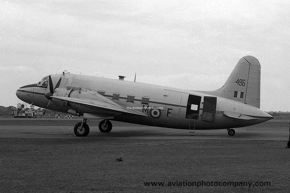 RAF Central Flying School Vickers Valetta C.1 WJ496/M-F (1959)
