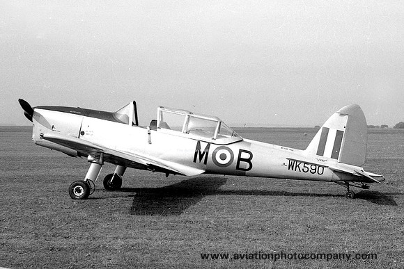 RAF Central Flying School DHC-1 Chipmunk T.10 WK590/M-B (1959)