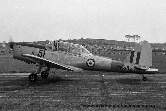 RAF Leeuds UAS DHC-1 Chipmunk T.10 WK582/51