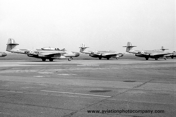 RAF 85 Squadron Gloster Meteor NF.14 WS734 (1958)