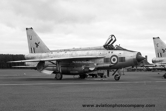 RAF 23 Squadron English Electric Lightning F.6 XS935/J (1973)