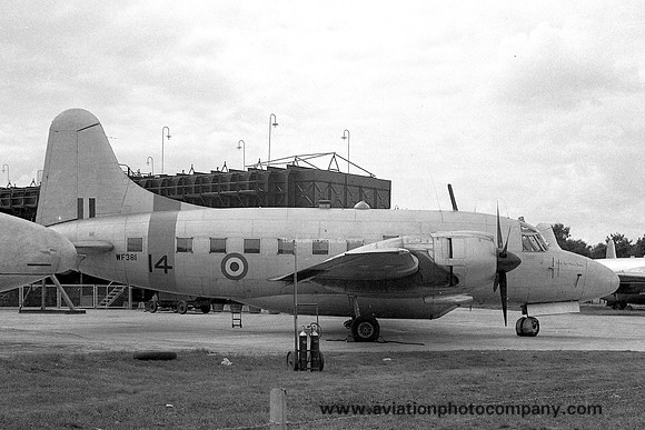 Empire Test Pilots' School Vickers Varsity T.1 WF381 at Farnborough