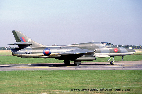 RAF 237 OCU Hawker Hunter T.8 XF967 (1986)