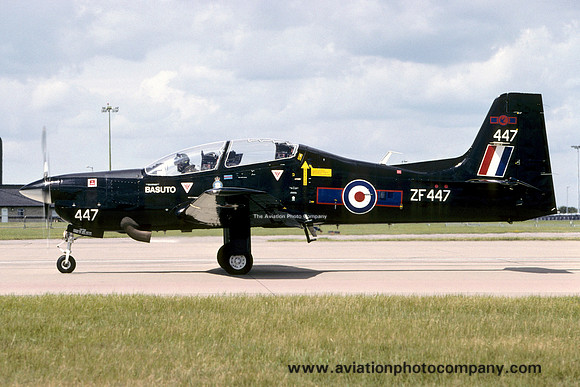 RAF 1 FTS 72 Squadron Embraer/Short Tucano T.1 ZF447 (2004)