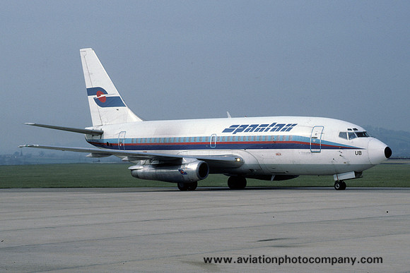 Spantax Boeing 737-2K5 EC-DUB (1987)