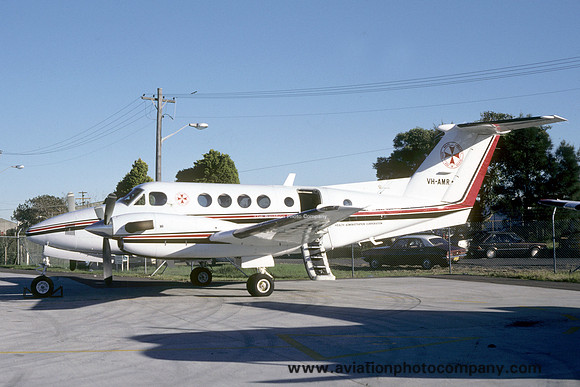 New South Wales Air Ambulance Beech King Air 200 VH-AMR (1986)