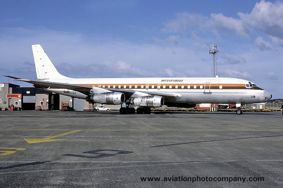 Aero Uruguay Douglas DC-8-55F CX-BLN (1987)