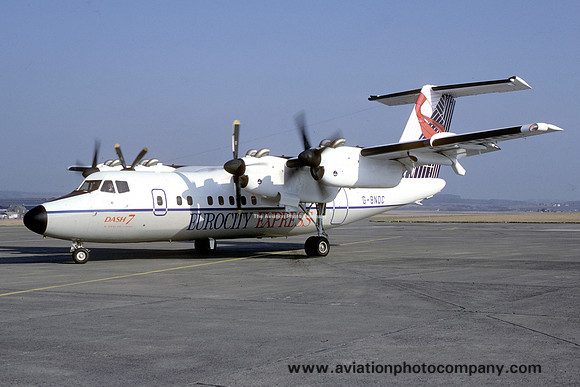 Eurocity Express DHC-7-102 G-BNDC (1987)