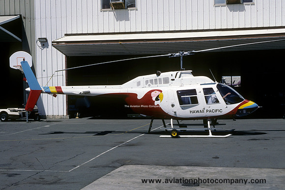 Hawaii Pacific Bell 206B Jet Ranger N2995W (1987)