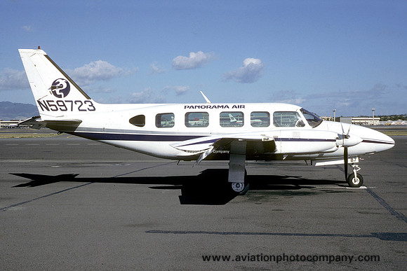 Panorama Air Piper PA-31-350 Navajo Chieftain N59723 (1987)