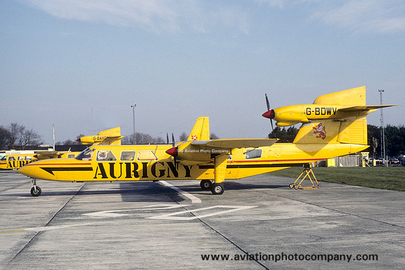Aurigny Air Services Britten Norman BN-2 Trislander G-BDWV (1987)