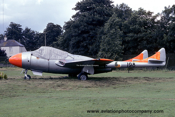 Irish Air Corps De Havilland Vampire T.11 198 (1979)