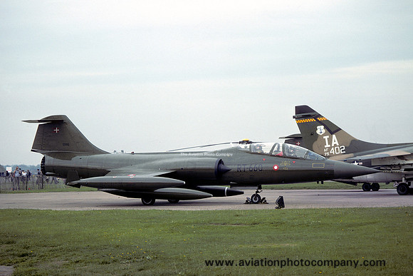 Danish Air Force Esk 726 Lockheed TF-104G Starfighter RT-660 (1979)