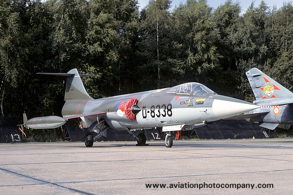 Dutch Air Force Lockheed F-104G Starfighter D-8338 (1979)