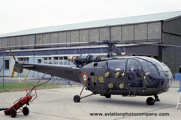 French Air Force EH3/67 Sud Alouette III 2020/67-IB (1979)