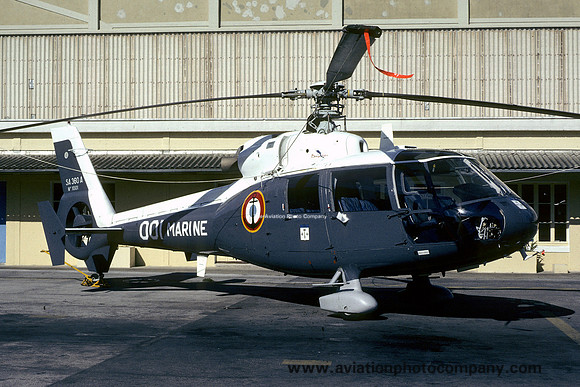 French Navy 20S Aerospatiale SA.360A 1001 (1979)