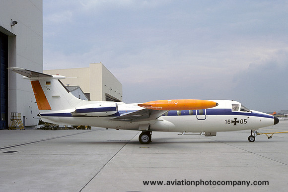 German Air Force FBSS MBB HFB-320 Hansajet 16+05 (1979)