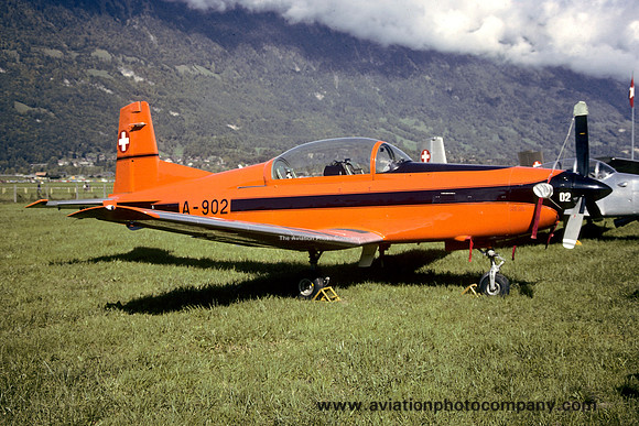 Swiss Air Force Pilatus PC-7 A-902 (1983)