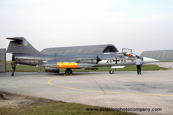 German Navy MFG1 Lockheed F-104G Starfighter 26+86 (1979)