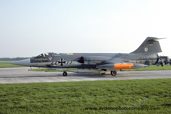 German Navy MFG1 Lockheed F-104G Starfighter 22+77 (1979)