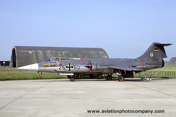 German Navy MFG1 Lockheed F-104G Starfighter 26+65 (1981)