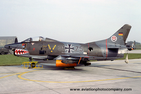 German Air Force LeKG41 FIAT G-91R 31+75 (1979)