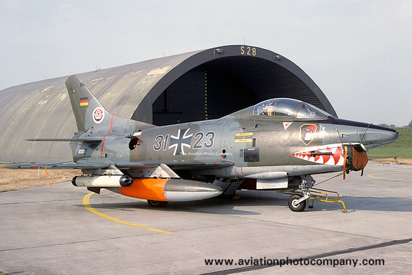 German Air Force LeKG41 FIAT G-91R 31+23 (1979)