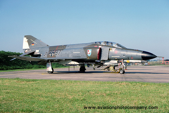 German Air Force JBG36 McDonnell F-4F Phantom 37+97 (1977)