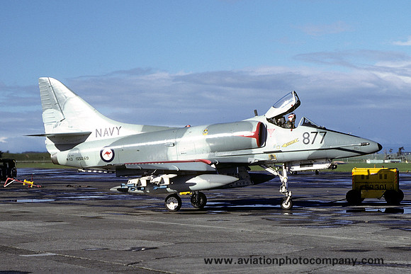 Royal Australian Navy 805 Squadron Douglas A-4G Skyhawk 155069/877 (1979)