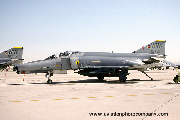 USAF 35 TFW 561 TFS McDonnell F-4G Phantom 69-7243/WW (1991)