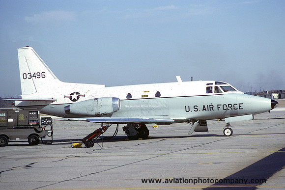 USAF 3246 TW North American T-39A Sabreliner 60-3496 (1984)
