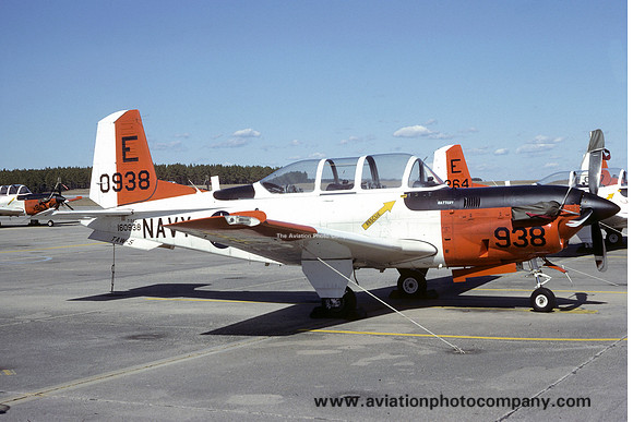 US Navy TAW-5 Beech T-34C Mentor 160938/E (1984)