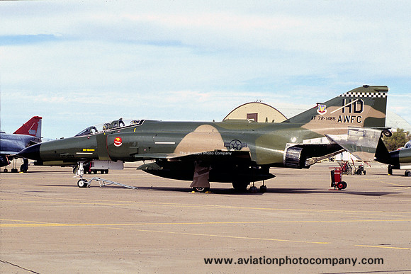 USAF 53 WG 82 ATRS McDonnell QF-4E Phantom 72-1485/HD at Holloman AFB (2004)