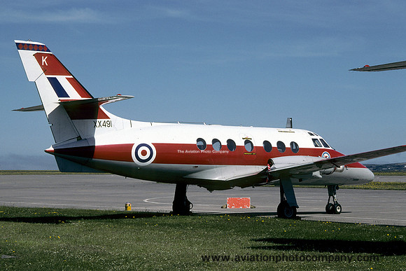 RAF Handley Page Jetstream T.1 XX491/K stored at RNAS Culdrose (2004)