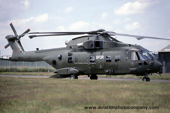 RAF 28 Squadron SFOR Westland Merlin HC.3 ZJ120/D (2004)