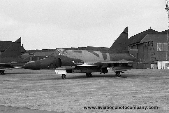 USAF 496 FIS Convair F-102A Delta Dart 56-1121 (1969)