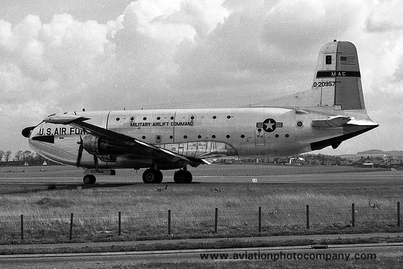 USAF 63 MAW Douglas C-124C Globemaster 52-0957 (1966)