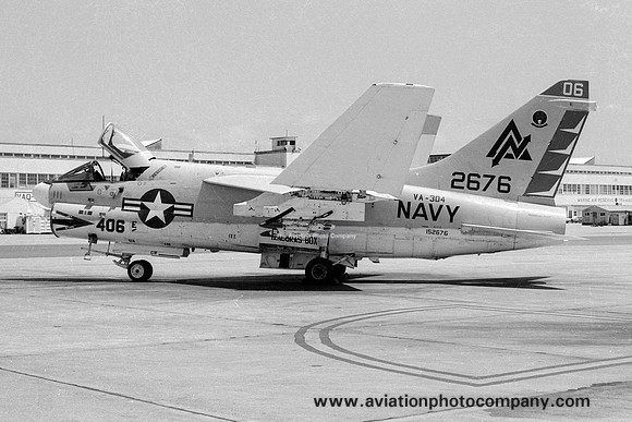 US Navy VA-304 LTV A-7A Corsair 152676/ND-406 (1977)