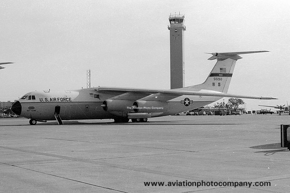 USAF 60 MAW Lockheed C-141A Starlifter 65-0260 (1977)
