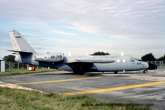 Israeli Air Force 120 Squadron IAI 1124 Westwind Seascan 929/4X-JYR (1993)