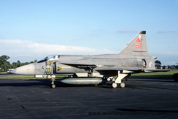 Swedish Air Force F4 SAAB Viggen JA-37 37391/61 (1993)