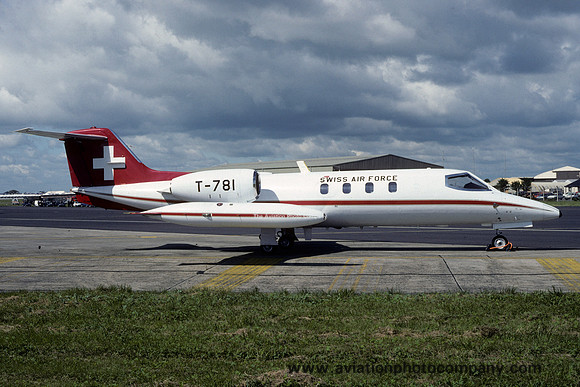 Swiss Air Force Learjet 35 T-781 (1993)