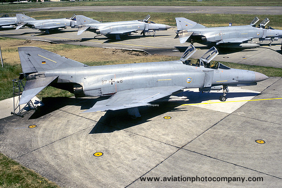 German Air Force JG74 McDonnell F-4F Phantom 37+48 (1993)