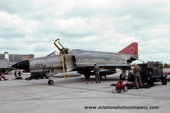 German Air Force JG71 McDonnell F-4F Phantom 38+27 at CFB Goose Bay (1993)