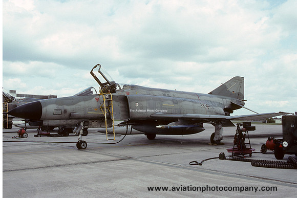 German Air Force JG71 McDonnell F-4F Phantom 38+58 at CFB Goose Bay (1993)